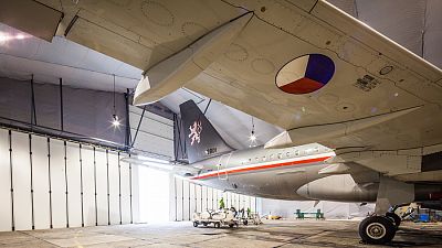 Hangar für den Regierungs-Airbus, Armee der Tschechischen Republik, Prag - Kbely